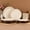 Creamy White - 12 pcs, variant on Dinnerware Set Cream White 12 count Service for 4, Stoneware Plates and Bowls Set Stoneware Set, Dishwasher Microwave Safe Dishes set