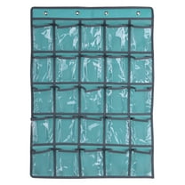 25 Clear Pockets Classroom Pocket Chart For Teacher Cell Phones Holder Door Hang