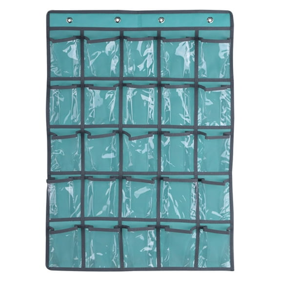 MANNYA 25 Pocket Wall Hanging Chart Classroom Teaching Aids Props Organzier Multi-purpose Classroom Pockets Chart