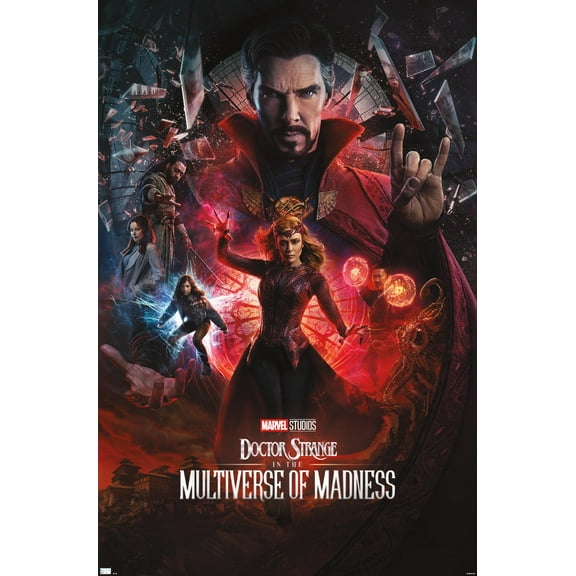 Marvel Doctor Strange in the Multiverse of Madness - One Sheet Variant Wall Poster, 22.375" x 34"