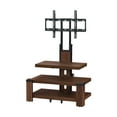Whalen 3Shelf Television Stand with Floater Mount for TVs up to 55