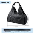 thumbnail image 2 of Gym Bag For Women With Yoga Mat Holder & Shoe Compartment & Wet Dry Storage Pocket & Adjustable Strap, 2 of 6