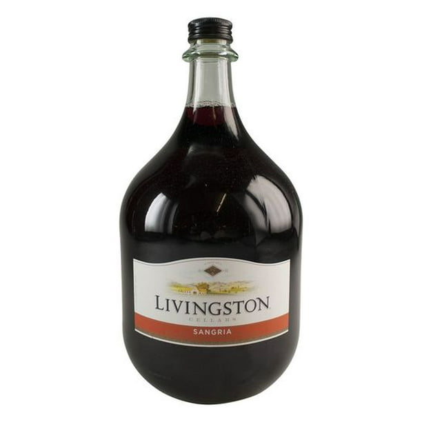 Livingston Cellars Red Sangria Wine, 3 L