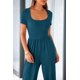 thumbnail image 5 of Mono Enterizo PRETTYGARDEN de Pierna Ancha y Escote Cuadrado Talla S, 5 of 8
