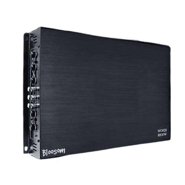 Amplificador De Audio Bloosom De 6800w 4 Canales Para Auto Negro