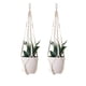 thumbnail image 1 of Colgador de Plantas Macramé HUIHONGHOME para Macetas de 13-20 cm Blanco, 1 of 6