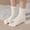 White, variant on Todaioua Women'S Solid Color Thickened Coral Velvet Socks Summer Fridays Travel Essentials