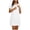 White, variant on Maternity Dresses for Women Short Sleeve Knee Length Dress Crewneck Summer Dresses Solid Loose Beach Sleepwear