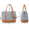 thumbnail image 3 of Bolso Tote de Viaje Bluboon 41x37x20 cm Lona para Equipaje de Mano, 3 of 9