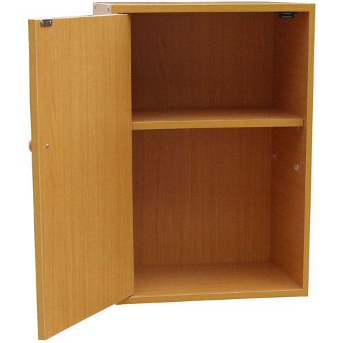 Ore International 2-Tier Adjustable Book Shelf with Door