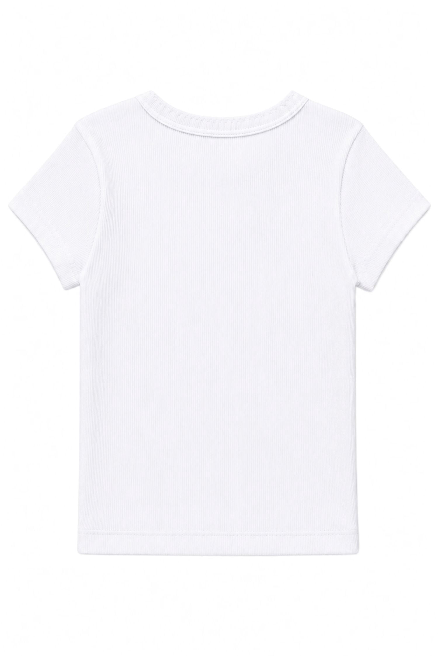 Wonder Nation Toddler Girls Solid Tee with Short Sleeves, Sizes 18M-5T