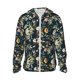 thumbnail image 1 of Balery Watercolor Floral Sudadera ligera de manga larga con capucha y protección solar UPF 50+ para hombre y mujer, ideal para pesca y running-XX-Large, 1 of 7