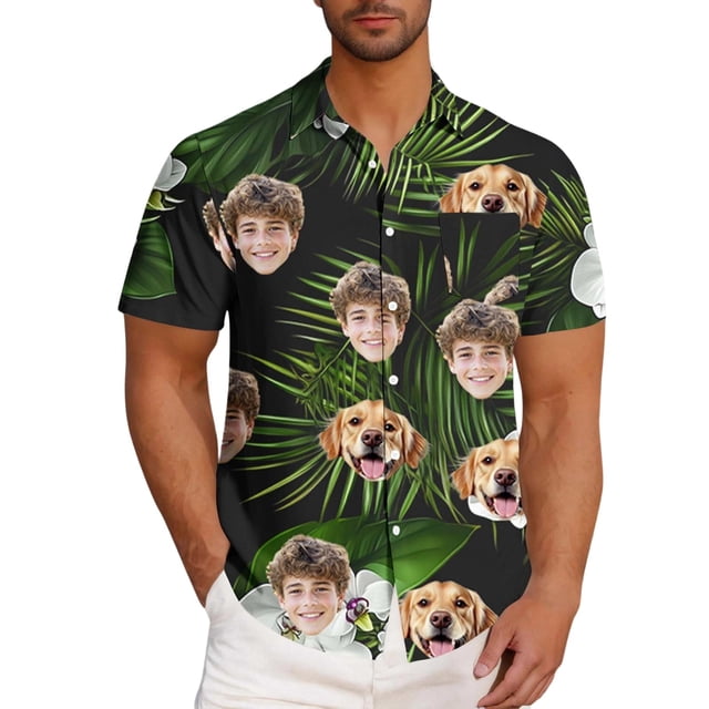 MDUKONU Chemise Homme Coupe Régulière Ajustée Résistante aux Plis Chemise Classique Verte TTTG