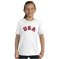 thumbnail image 5 of USA United States Patriotic 4th July Crewneck T Shirts Boy Girl Teen Brisco Brands M, 5 of 6