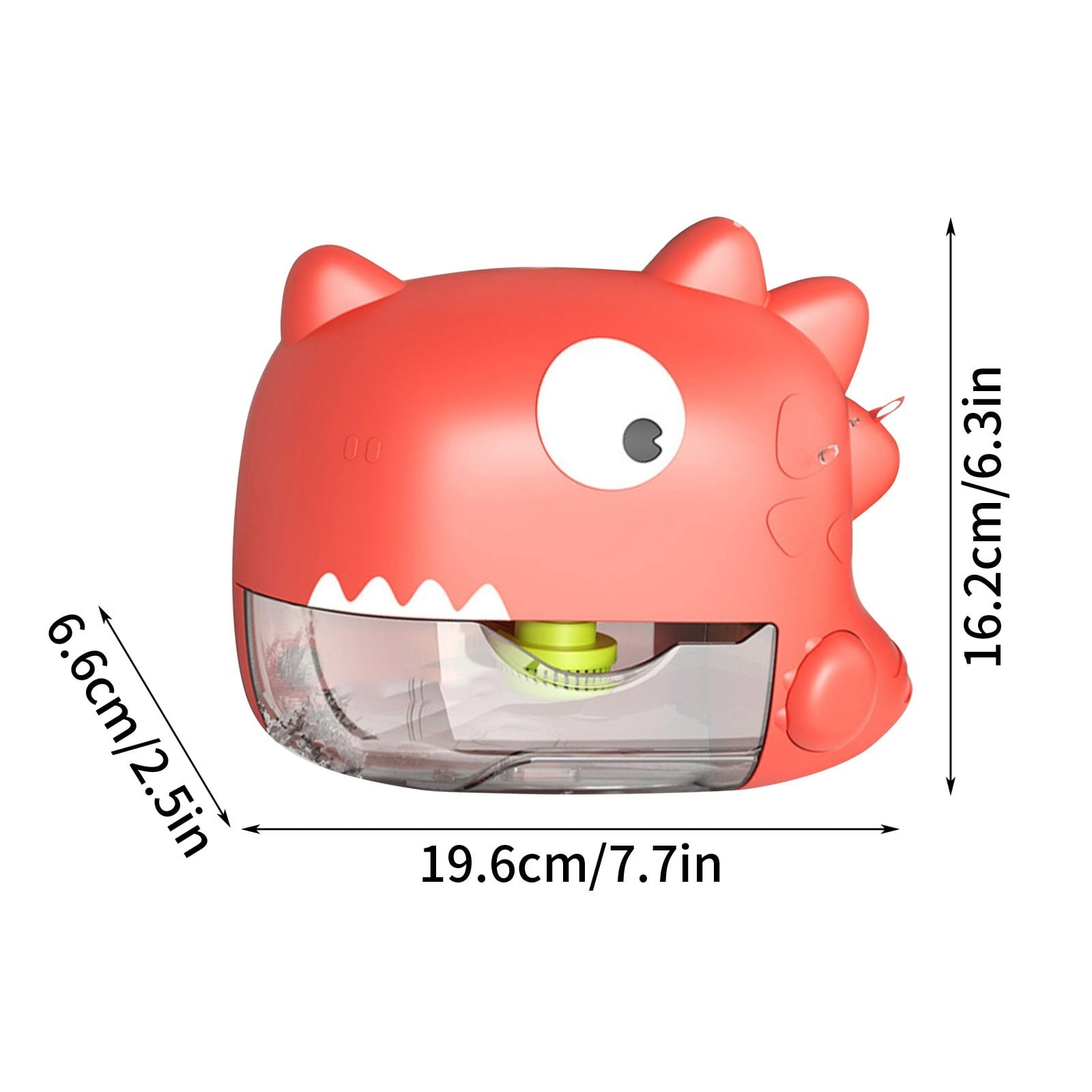 Electronic Music Bubble Machine, Automatic Bubble Maker with Music and Colorful Bubble Effects, Portable Bath and Outdoor Bubble Blower for Party Entertainment (Green)