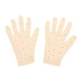 thumbnail image 1 of Guantes de patinaje artístico, guantes de invierno con decoraciones de diamantes de imitación, guantes de baile para competición de patinaje artístico M Color de piel, 1 of 8