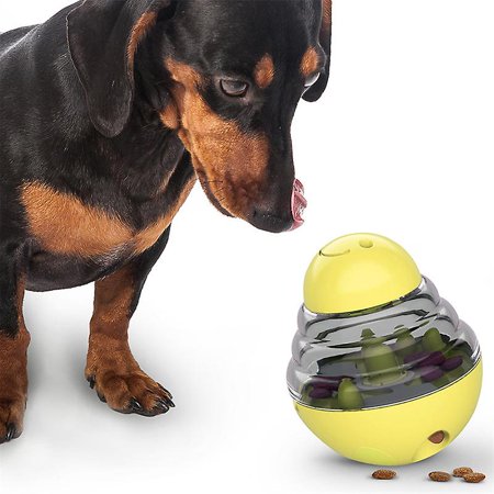 Pet Tumbler Interactive Toy, Dog Shaking Food Leak Ball With 2