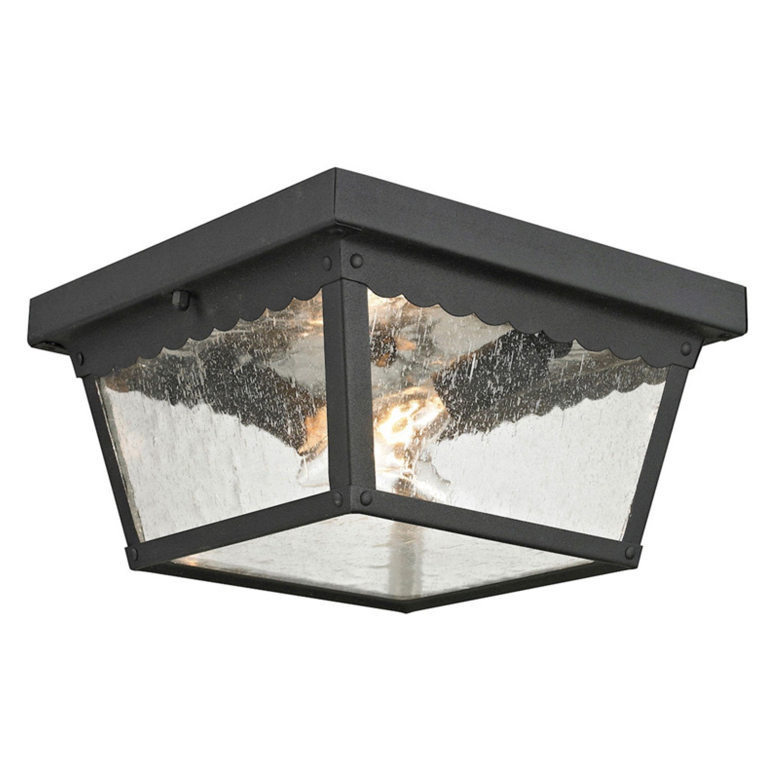 Thomas Lighting Springfield 2 Light Outdoor Flush Mount Ceiling