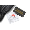 thumbnail image 4 of Reed Men's Genuine Leather Warm Lined Driving Gloves (XL, BLACK), 4 of 11