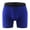 Blue, variant on Men's Compression Boxer Briefs Underwear Breathable Stretch Comfy Lightweight Underpants Blue L