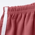 thumbnail image 7 of Fnooota Boys Athletic Shorts, Elastic Waist Summer Relaxed Fit Casual Basketball Shorts Wine Size 8, 7 of 7
