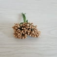 thumbnail image 6 of NUOLUX 12pcs/bunch Mini Artificial Pip Berry Picks Fruit Flower Stamens for DIY Wedding Christmas Garland Box Scrapbooking Decoration (Gold), 6 of 6