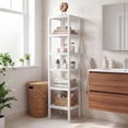 thumbnail image 4 of Gymax 6-Tier Plastic Modular Storage Shelves Open Display Utility Shelving Unit White, 4 of 10