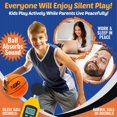 thumbnail image 2 of Baloncesto Nero Sport Silent Soft Foam, tamaño 3 (18 cm), 2 of 7