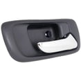 thumbnail image 3 of Interior Door Handle Compatible with 1998-2002 Honda Accord Front, Passenger Side Blue bezel with chrome lever, 3 of 3