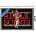 thumbnail image 3 of Adolescents - Logo Wall Poster, 14.725" x 22.375", Framed, 3 of 3