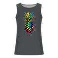 thumbnail image 4 of YUGYXL Trendy Funny Prints Tank Tops for Men Casual Regular fit Summer Sleeveless Shirts Beach Vacation Lightweight Tanks Gray M, 4 of 5