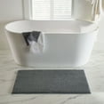 thumbnail image 3 of (3 pack) Better Homes & Gardens Ultra Soft Polyester Bath Rug, 23"x39", Grey Flannel, 3 of 7