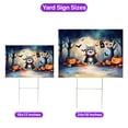 thumbnail image 5 of Happy Halloween Vampire British Shorthair BOO with Pumpkins Fun and Spooky Yard Sign Cat Lover Kitten Owner Gifts Outdoor Home Lawn Garden Porch Decor - 00018, 5 of 5