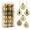 Champagne#, variant on Spencer 24Pcs Christmas Ball Ornaments Small Shatterproof Xmas Tree Decorative Balls Setwith Hanging Hooks for Holiday Wedding Party Decorations, Blue (30mm/1.2")