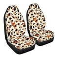thumbnail image 7 of ZIATUBLE Starry Cow Print Front Seat Covers Anti Slip High Back Bucket Seat Covers Universal Fit for SUV Sedan Van 2 Piece Auto Interior Seat Protector for Women Car Decor Accessories, 7 of 7
