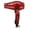 Red, variant on TwinTurbo Professional Ceramic & Ionic 3800 Ultra Quiet Compact Lightweight Premium Hair Dryer (Red)