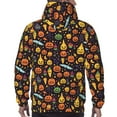 thumbnail image 5 of Hoodies for Men - halloween pumpkins elements Long Sleeve Comfrt Men'S Fashion Hoodies & Sweatshirts, Sweatshirts for Men Hoodies Pullover Clothing Clothes with Pouch, 5 of 7