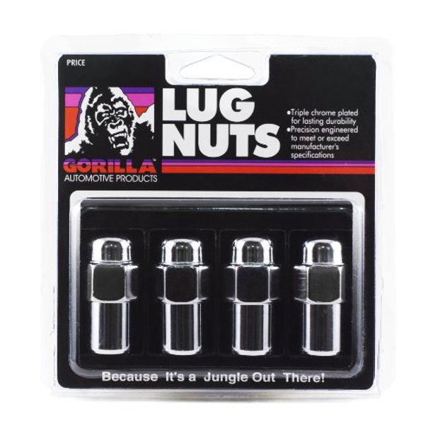 Gorilla Automotive 73137 Standard Mag Lug Nuts (12Mm X 1.50 Thread Size