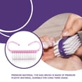 thumbnail image 4 of Guardurnaity Cepillo de uñas Suavidad Polvo Uñas de los pies Accesorios de maquillaje Herramientas de limpieza de uñas de plástico Cepillos de Juegos de manicura, 4 of 5
