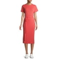 thumbnail image 2 of Time and Tru Women's Knit Midi Dress with Belt, 2 of 6