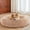 Brown, variant on Dog Bed for Small Medium Dogs and Cats, Washable Calming Donut Pet Bed, 24-Inch Anti-Slip Round Fluffy Plush Faux Fur,Brown