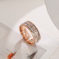 thumbnail image 3 of LYMAYTER Fashion Ring Women's Ring - Couple Style, Geometric, Stackable, 3 of 7