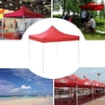 thumbnail image 4 of 2X2M Canopy Top Cover Replacement Four-Corner Tent Cloth Foldable Rainproof Patio Pavilion Replacement Blue,1* Canopy,blue, 4 of 6