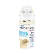 Nestle Novasource Renal Nutritionally Complete Formula Vanilla 8 oz Carton 24 Ct