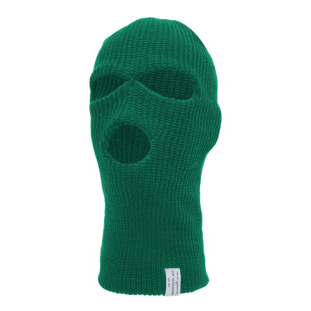 TOP HEADWEAR Masque de Ski d'Hiver 3 Trous - Vert Kelly