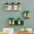 thumbnail image 2 of Tarros De Condimentos De Cocina, Estante De Almacenamiento Montado En La Pared, Estante Para Condimentos, Estante De Almacenamiento Para Botellas De Condimentos De Pimienta Advancent HA045461-01, 2 of 6