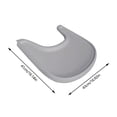 thumbnail image 3 of 2Pcs Upgraded Suction Baby Feeding Plate With Divided Soft Silicone Placemat Toddler Training Dishware For Highchair Tray Tableware 16.9" X 16.1", 3 of 7