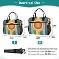 thumbnail image 4 of FORMRS Insulated Lunch Bag for Work School Unisex Large Capacity Cooler with Shoulder Strap, Colorful Stripes, 4 of 6