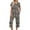 Dark Gray, variant on felwors PrinStory Women's Pajama Set Short Sleeve Shirt and Capri Pants Sleepwear Pjs Sets with Pockets Dark Gray, L