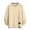 Beige, variant on Sweatshirt Men's Sweatshirts Warm Sherpa Lined Heavy Thicken Underwear Winter Crewneck Pullover Tops Shirts Black,4XL